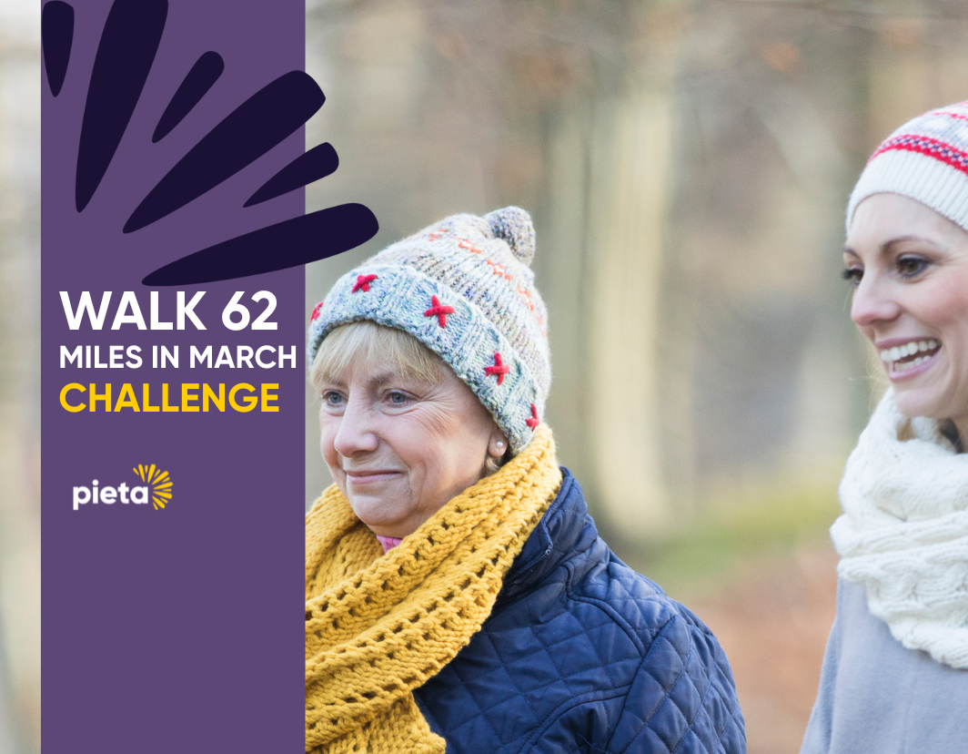 man and woman running together